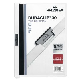 Klemmhefter DURACLIP ORIGINAL 30, DIN A4, weiß