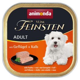 Hunde-Nassfutter vom Feinsten, Geflügel/Kalb