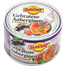 Gebratene Auberginen in Tomatensauce