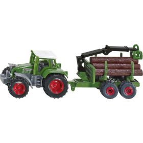 Traktor mit Forstanhänger