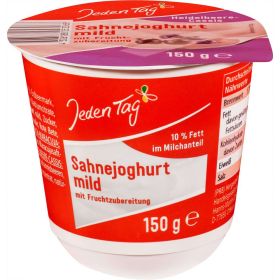 Sahnejoghurt mild, Heidelbeere-Cassis