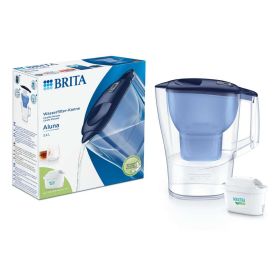 Wasserfilterkanne Aluna blau inkl. Maxtra Pro