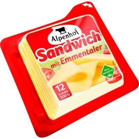 Schmelzkäse-Sandwich, Emmentaler