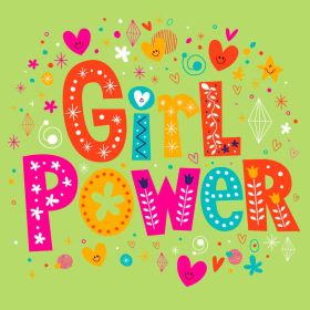 Servietten 33x33cm, Girl Power