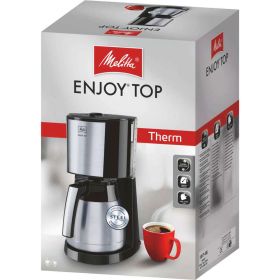 Kaffeemaschine, Enjoy Therm, schwarz