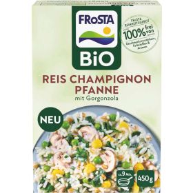 Bio Reis-Champignon Pfanne, tiefgekühlt