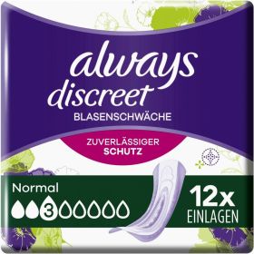 Always Discreet Inkontinenz Einlagen, je 8–28 Stück