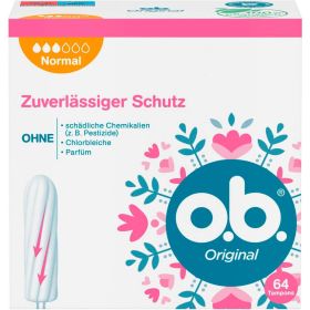 Tampons Original, Normal zuverlässiger Schutz