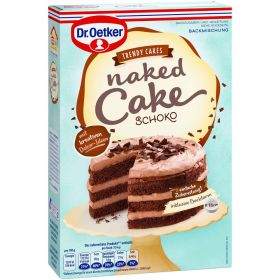 Backmischung "Naked Cake", Schoko