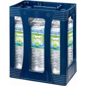 AquaPlus Mineralwasser, Apfel-Geschmack naturelle (6x 1,500 Liter)