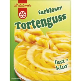 Tortenguss, klar