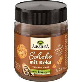 Bio Schokocreme mit Keksstückchen