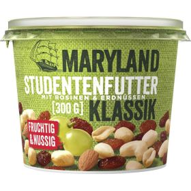 Link zu  Maryland Snack Nüsse oder Studentenfutter, je 275–300 g