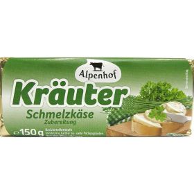 Schmelzkäse, Kräuter