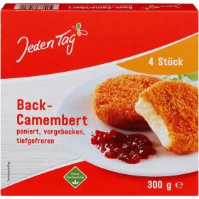 Backcamembert, tiefgekühlt