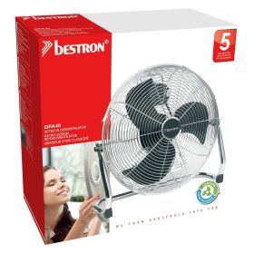 Ventilator 45cm silber