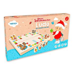 Link zu  Brettspiel Unser Sandmännchen, Ludo der Klassiker aus Holz