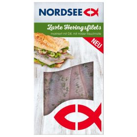 Zarte Heringsfilets, Dill