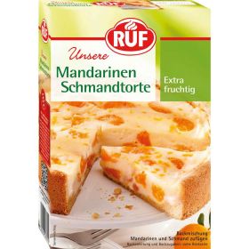 Backmischung Mandarinen-Schmand Torte