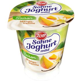 Sahnejoghurt, Mango-Vanille