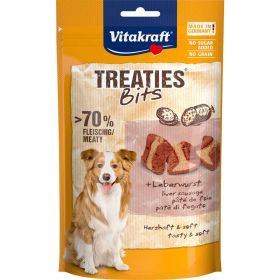 Hunde-Snack "Treaties Bits", Leberwurst