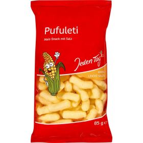 Mais-Snack mit Salz, Pufuleti