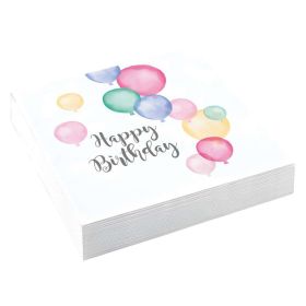 Link zu  Servietten Happy Birthday Pastel