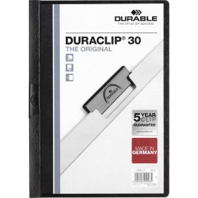 Klemmhefter DURACLIP ORIGINAL 30, DIN A4, schwarz