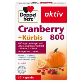 Cranberry + Kürbis + Vitamin C + Selen