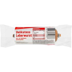 Leberwurst fein mit Kalbfleisch
