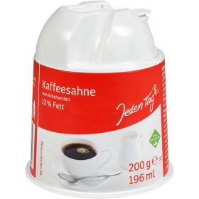 Kaffeesahne-Kännchen, 12% Fett