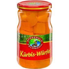 Kürbis-Würfel