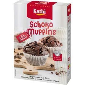 Link zu  Schoko-Muffins mit Schokostückchen