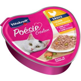 Katzen-Nassfutter Poésie Création, Huhn & Gartengemüse