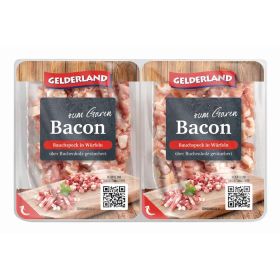 Baconwürfel zum Garen