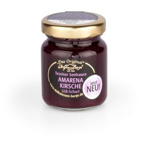 Senf-Sauce, Amarena Kirsche