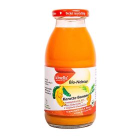 Bio Karotten-Bananen-Saft