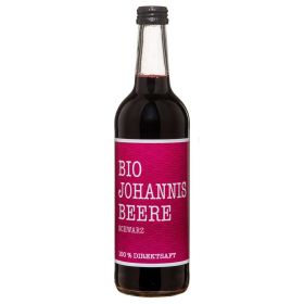Bio Johannisbeersaft schwarz, 100 % Direktsaft