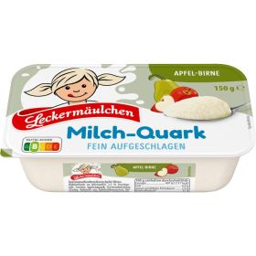 Milch-Quark, Apfel-Birne