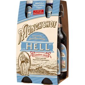 Bayerisch Helles Bier 4,9 %,  (4x 0,500 Liter)