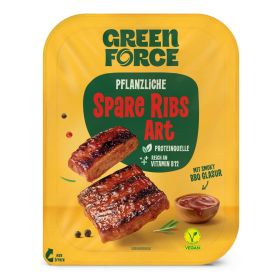 Pflanzliche Spare Ribs Art