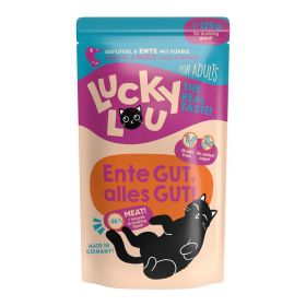 Katzen-Nassfutter, Geflügel & Ente mit Kürbis