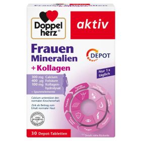 Frauen Mineralien + Kollagen Tabletten