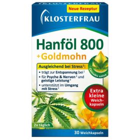 Link zu  Hanföl-Kapseln Goldmohn