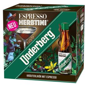 Kräuterlikör mit Espresso