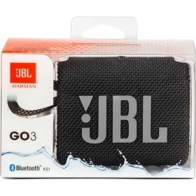 Bluetooth-Lautsprecher Go3, schwarz