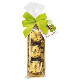 Marzipan Glückskäfer mit Schleife