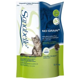 Katzen-Trockenfutter No Grain+, Geflügel