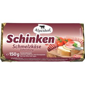 Schmelzkäse, Schinken