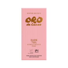 Tafelschokolade, 78% Dark-Peru